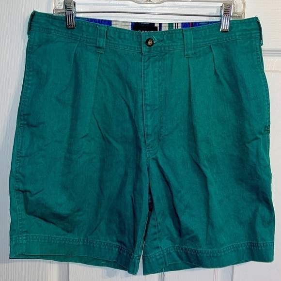 Gant Men's Salty Dog  Shorts Green 100% Cotton Size 34 - Picture 1 of 4